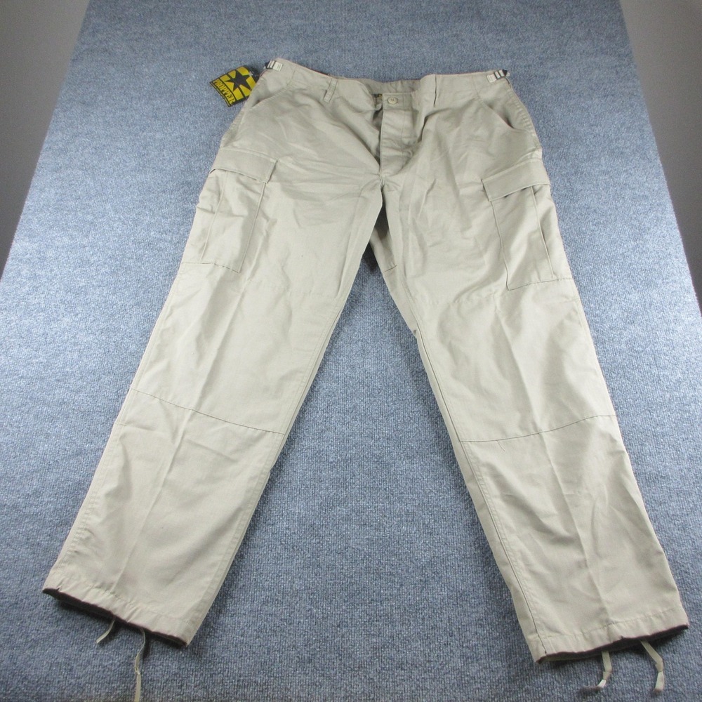 Propper Cargo Pants Mens XL Regular Beige BDU Military Tactical Canvas Workwear